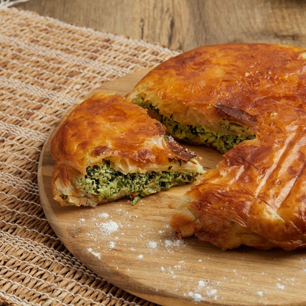 Burek Spinach & Cheese Traditional Pie – Djerdan Burek